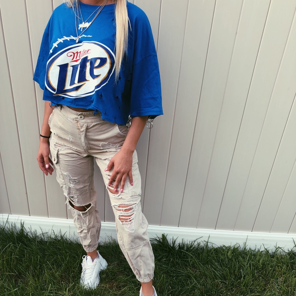 SOLD❌ reworked beer tee